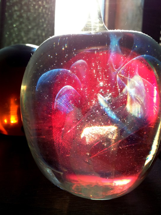 Paperweight in the afternoon sun